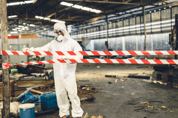 Professional Drug Lab Cleanup technician working in Roca, NE